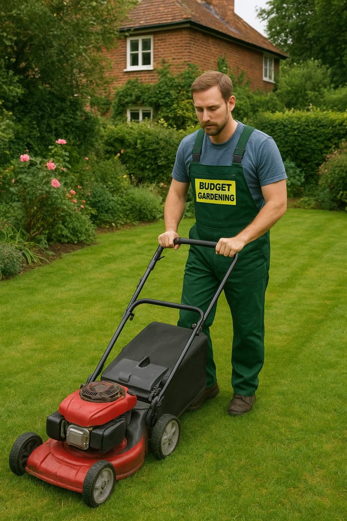Budget gardening team.  property rental garden work